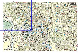 mapa de Madrid em espanhol