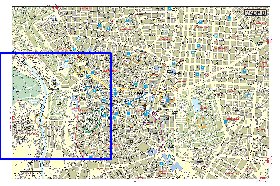 mapa de Madrid em espanhol