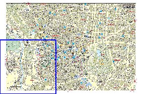 mapa de Madrid em espanhol