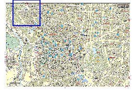 mapa de Madrid em espanhol