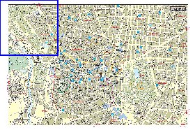 mapa de Madrid em espanhol