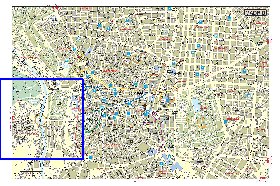 mapa de Madrid em espanhol