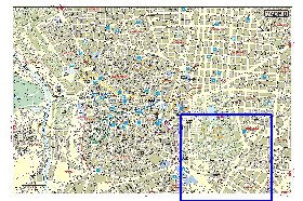 mapa de Madrid em espanhol