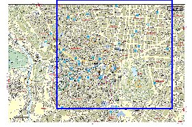 mapa de Madrid em espanhol