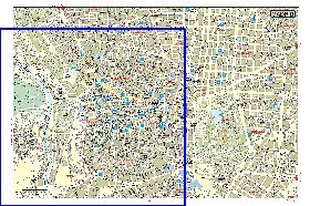 mapa de Madrid em espanhol