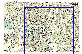 mapa de Madrid em espanhol