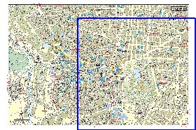 mapa de Madrid em espanhol