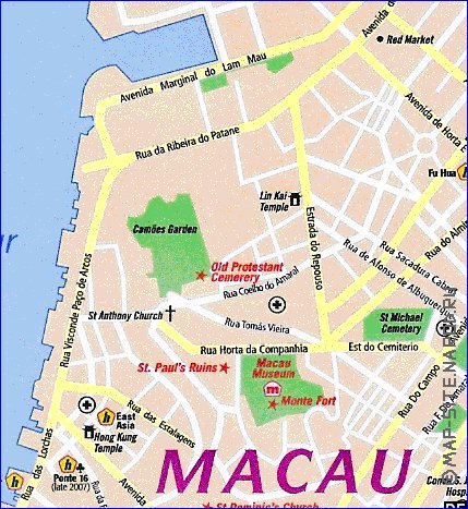 carte de Macao