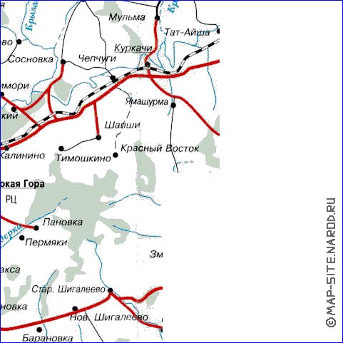 carte de Republique des Maris