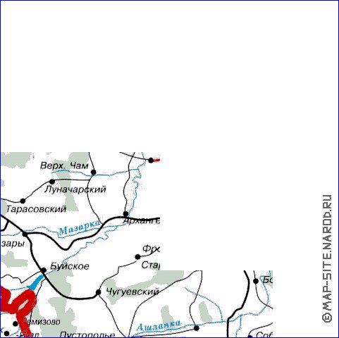 carte de Republique des Maris