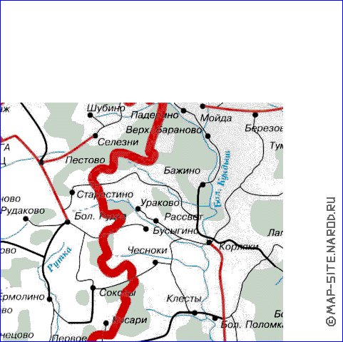 carte de Republique des Maris