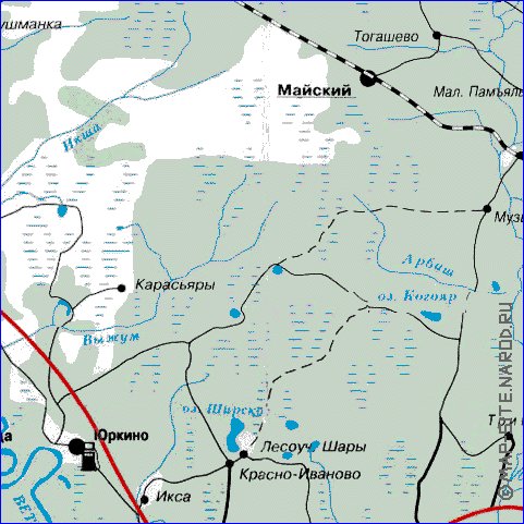 carte de Republique des Maris