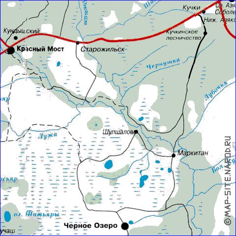 carte de Republique des Maris