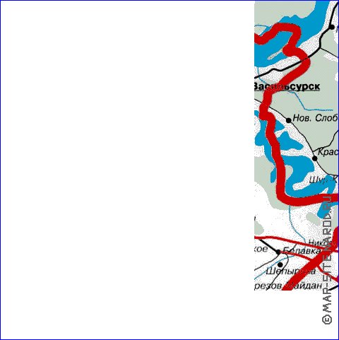 carte de Republique des Maris