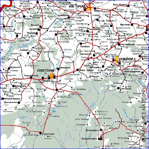 carte de Republique des Maris