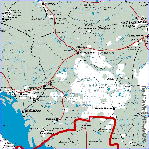 carte de Republique des Maris