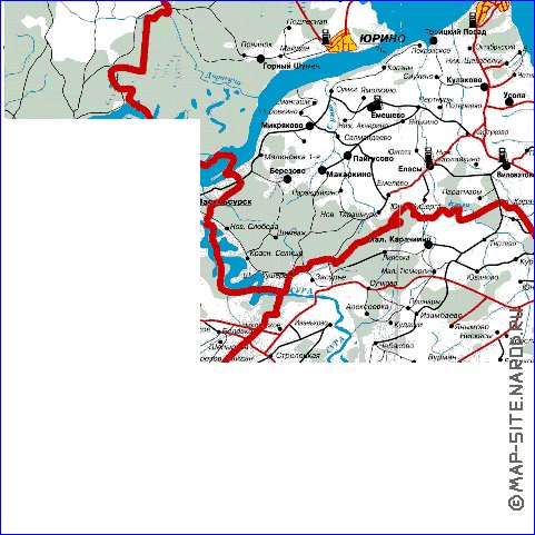 carte de Republique des Maris