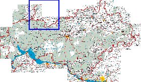 carte de Republique des Maris