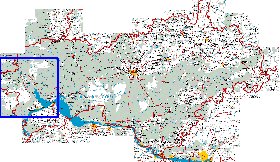 carte de Republique des Maris