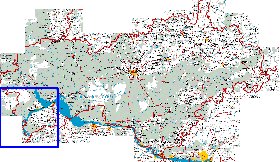 carte de Republique des Maris