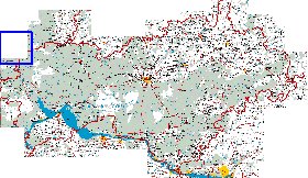 carte de Republique des Maris