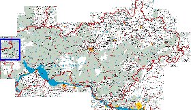 carte de Republique des Maris