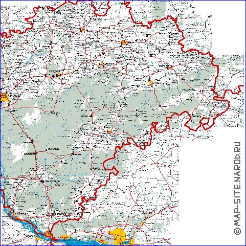 carte de Republique des Maris