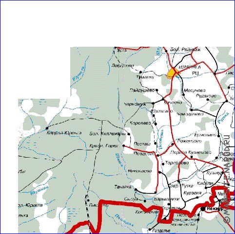 carte de Republique des Maris