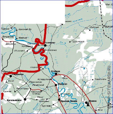 carte de Republique des Maris