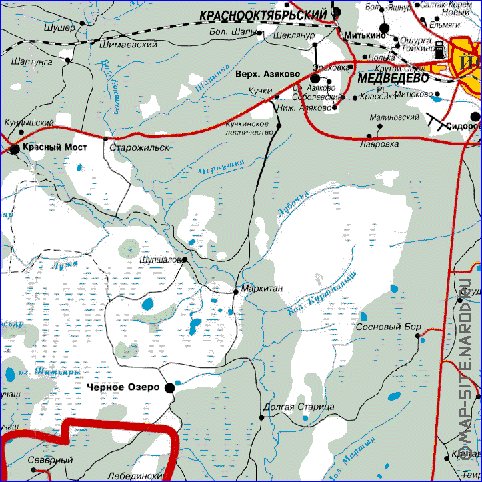 carte de Republique des Maris