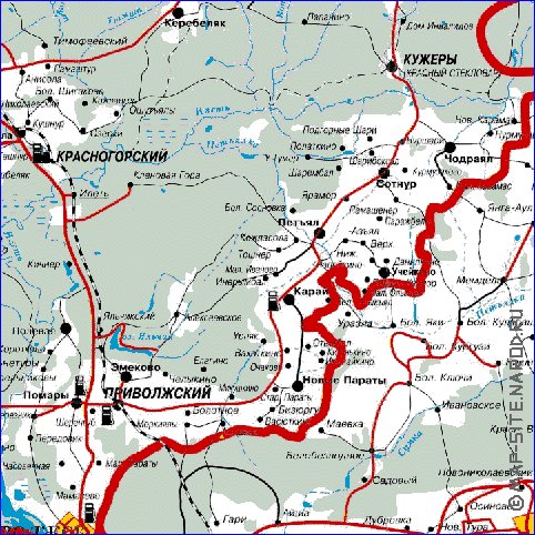 carte de Republique des Maris