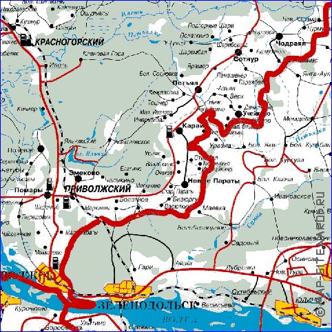 carte de Republique des Maris