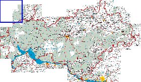 carte de Republique des Maris