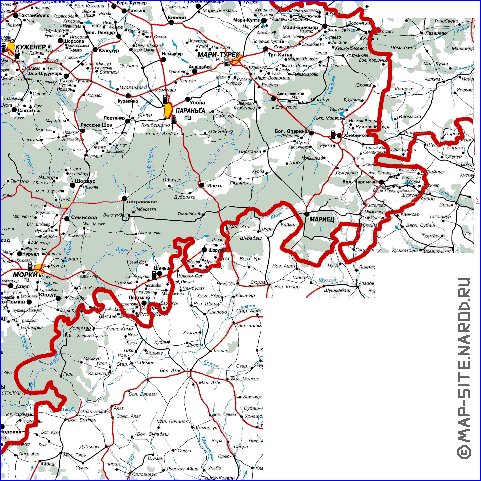 carte de Republique des Maris