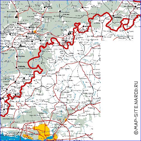 carte de Republique des Maris