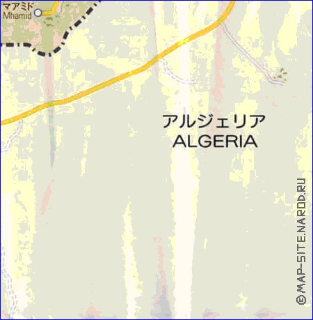 carte de des routes Maroc