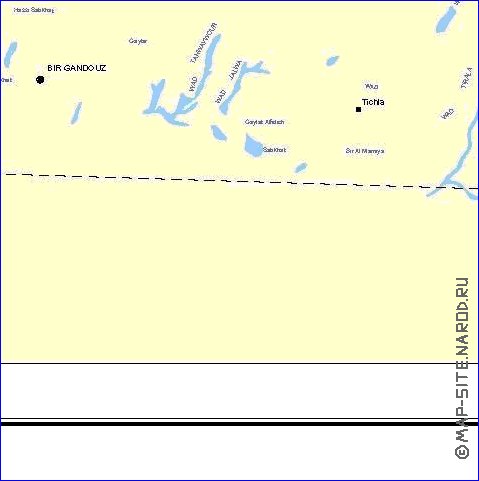 mapa de Marrocos em frances