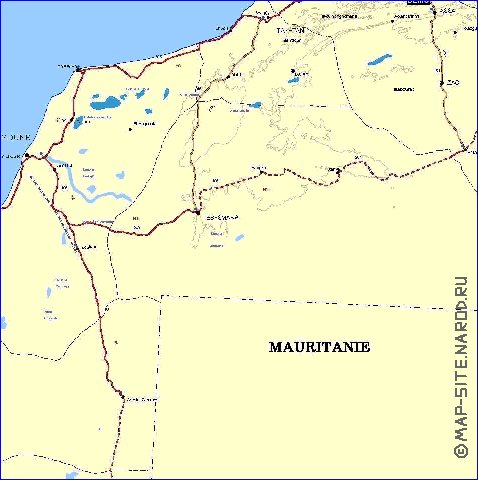 carte de Maroc