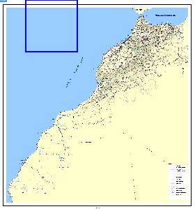 carte de Maroc