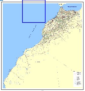 carte de Maroc