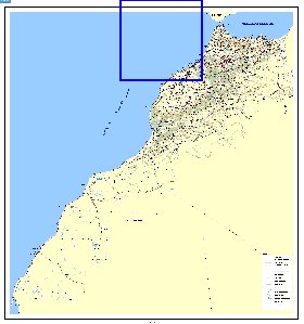 carte de Maroc