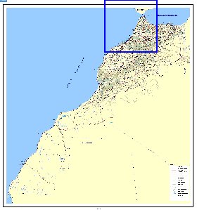 carte de Maroc