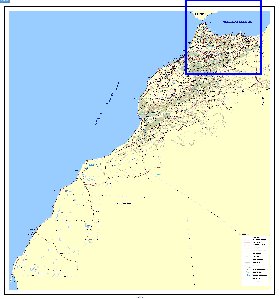 carte de Maroc