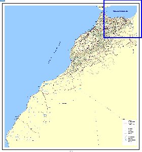 carte de Maroc