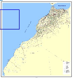 carte de Maroc