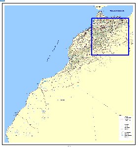 carte de Maroc