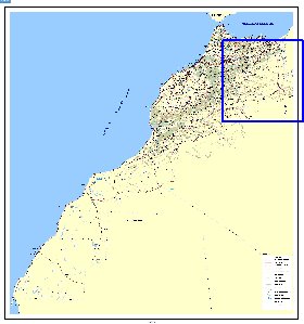 carte de Maroc