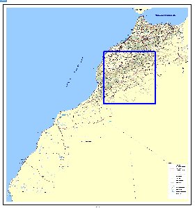 carte de Maroc