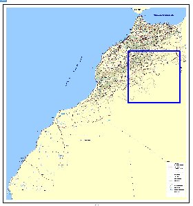 carte de Maroc