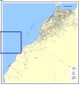 carte de Maroc